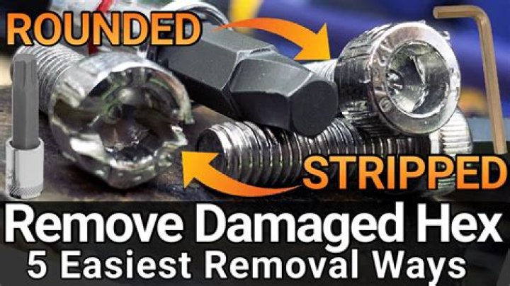 How To Remove Stripped Hex Screw