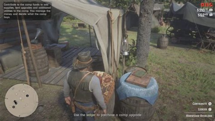 Quick Answer: Where Is The Ledger In Dutch’s Tent Rdr2